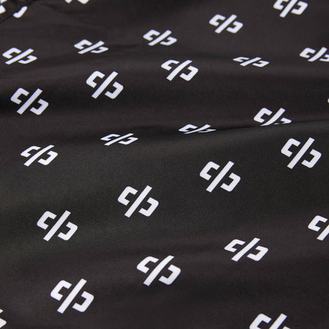 icon monogram trunk / black + ivory