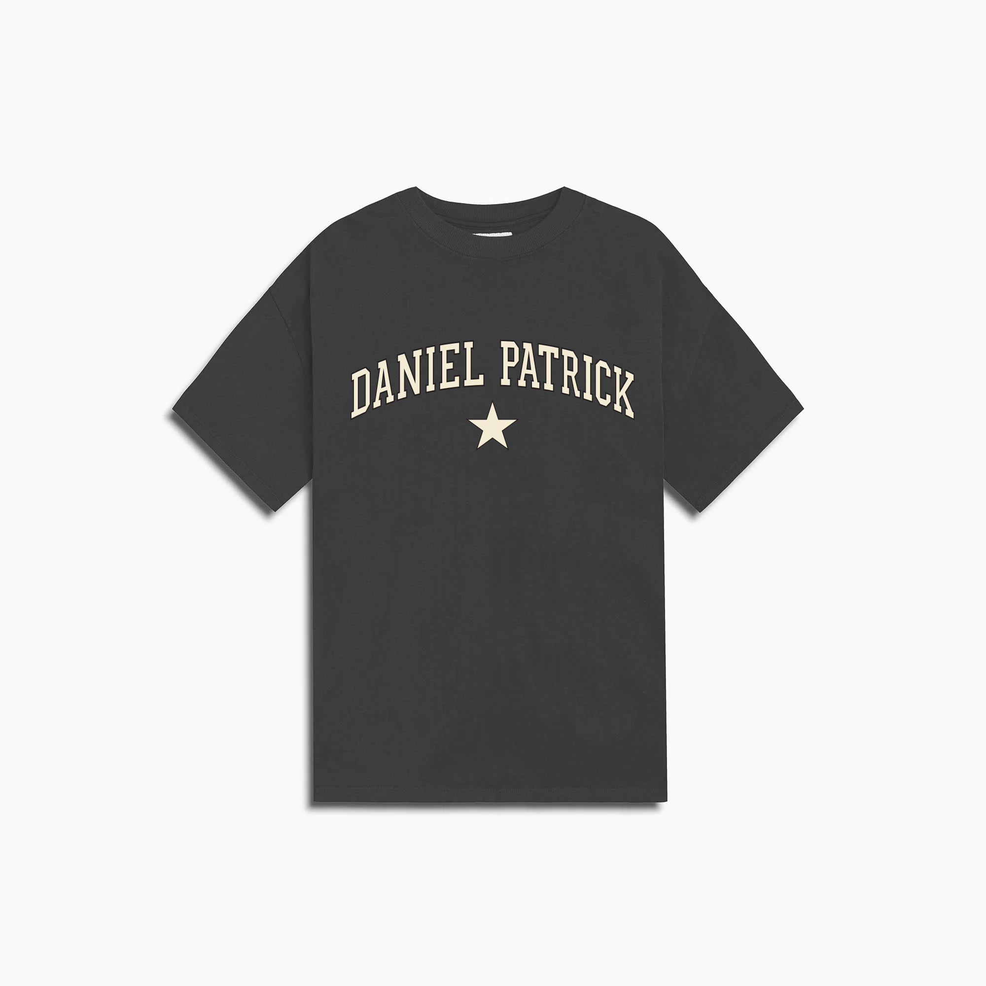 DP varsity star tee / grey/natural