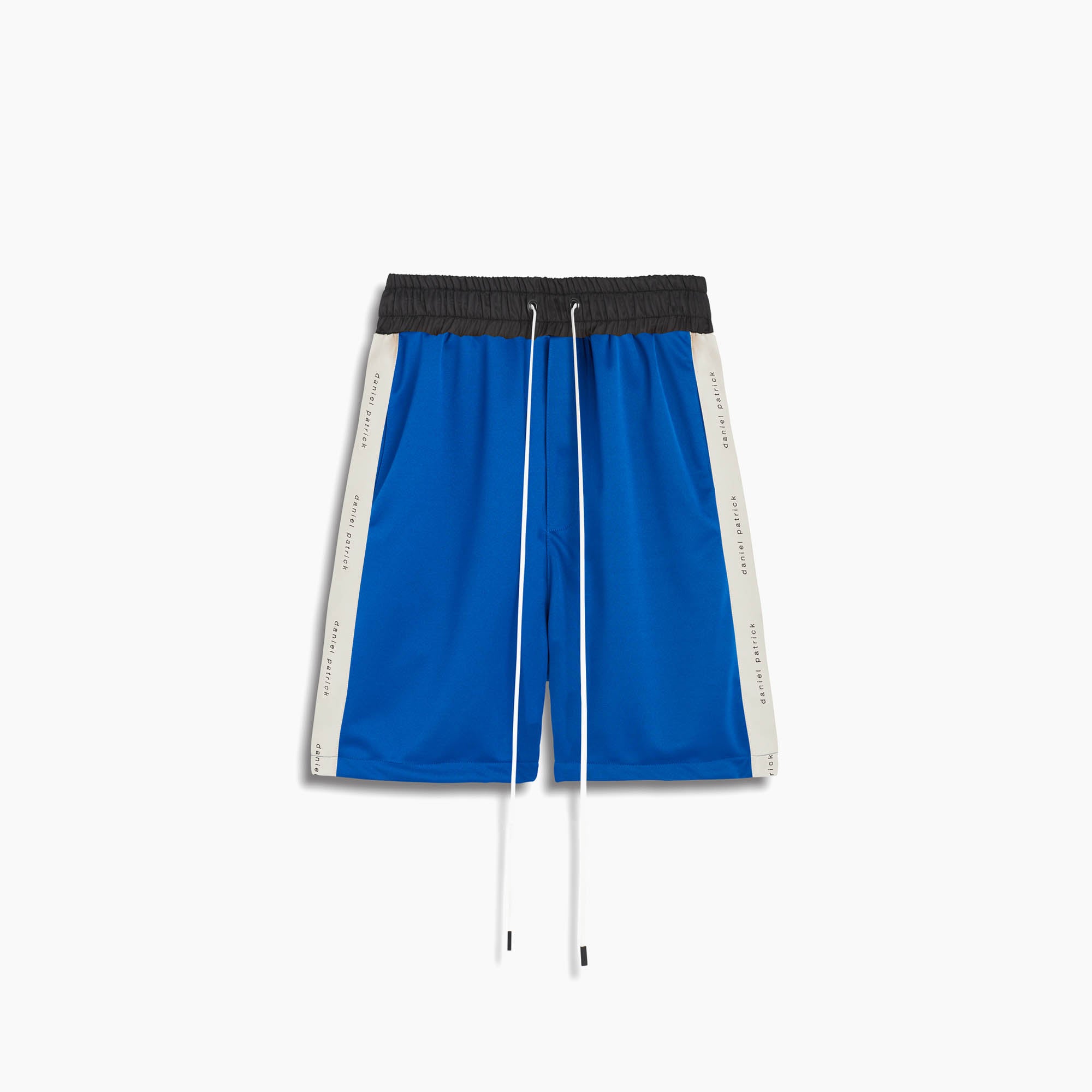 Classic Gym Short in Cobalt/Ivory