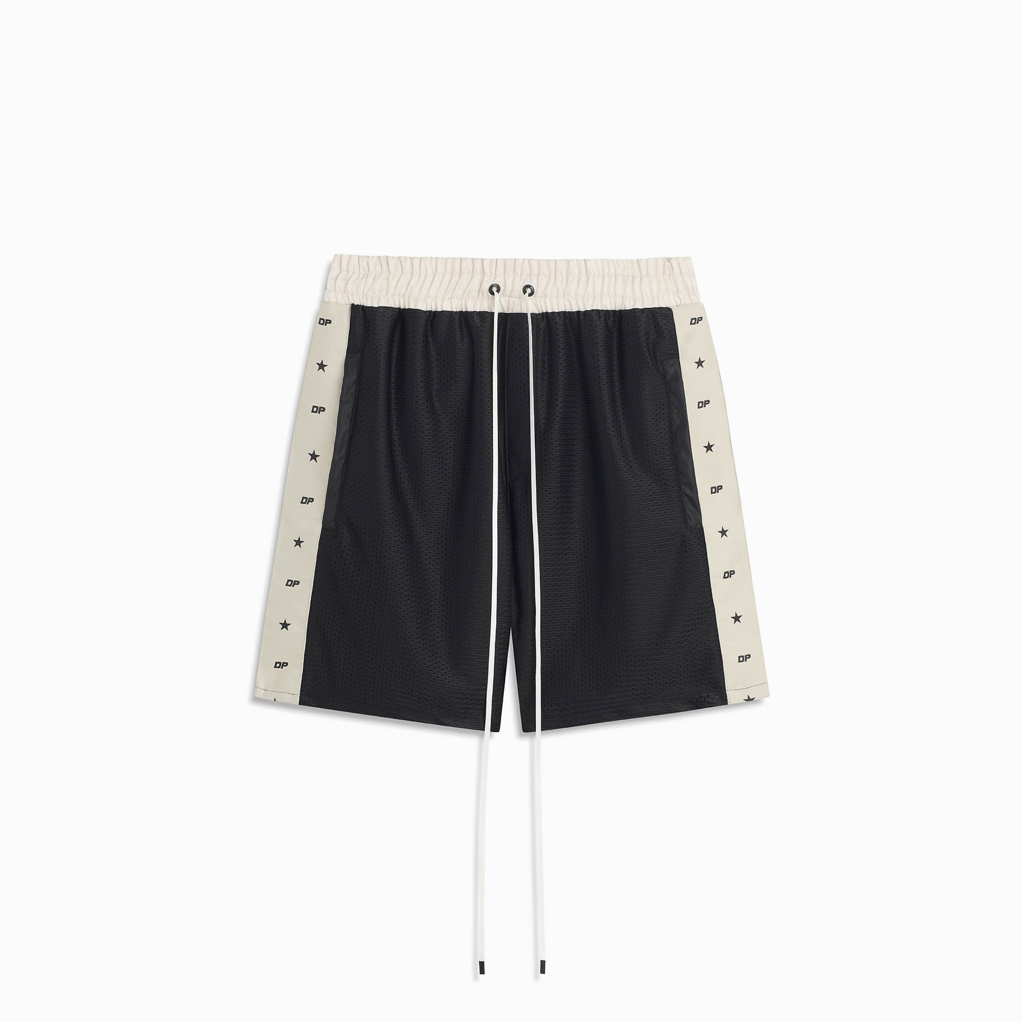 DP All-Star Mesh Gym Short in Black/Ivory