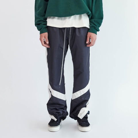 Parachute Track Pant 2.5 in Black/Ivory
