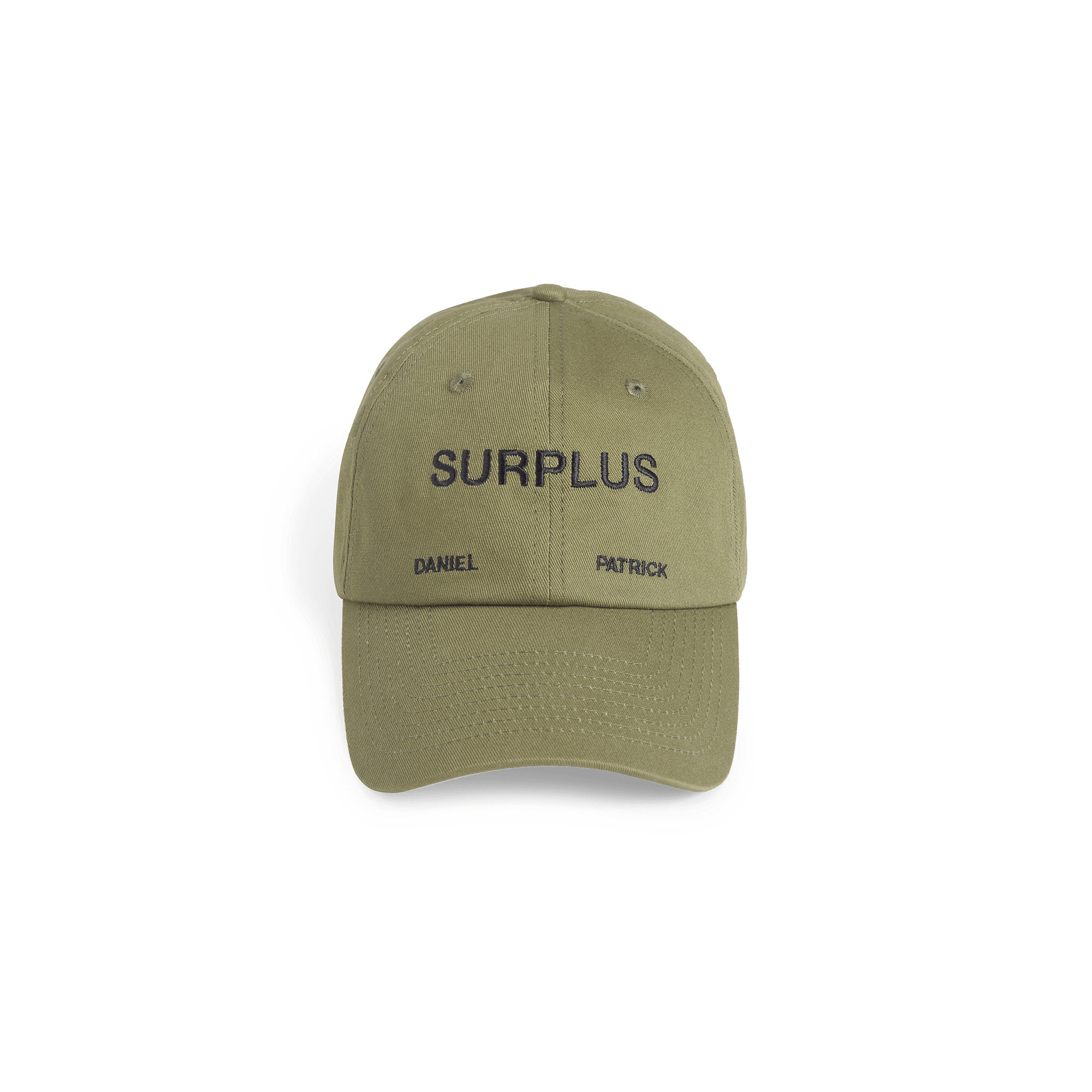 Surplus Ball Cap in Olive + Black