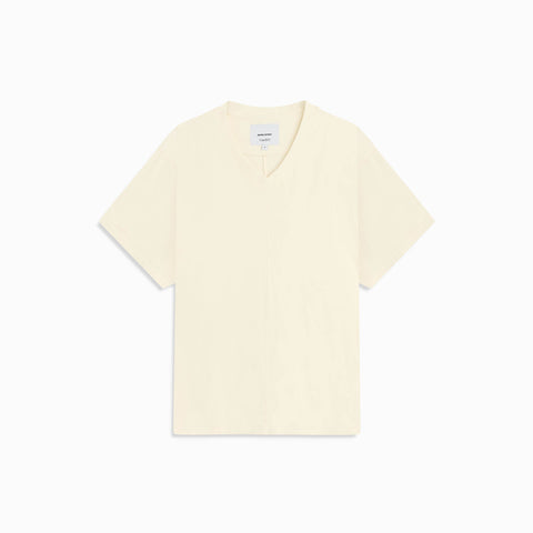 Standard V-Neck Tee in Natural