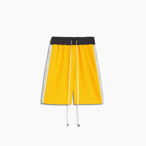 Classic Gym Short in Yellow/Ivory