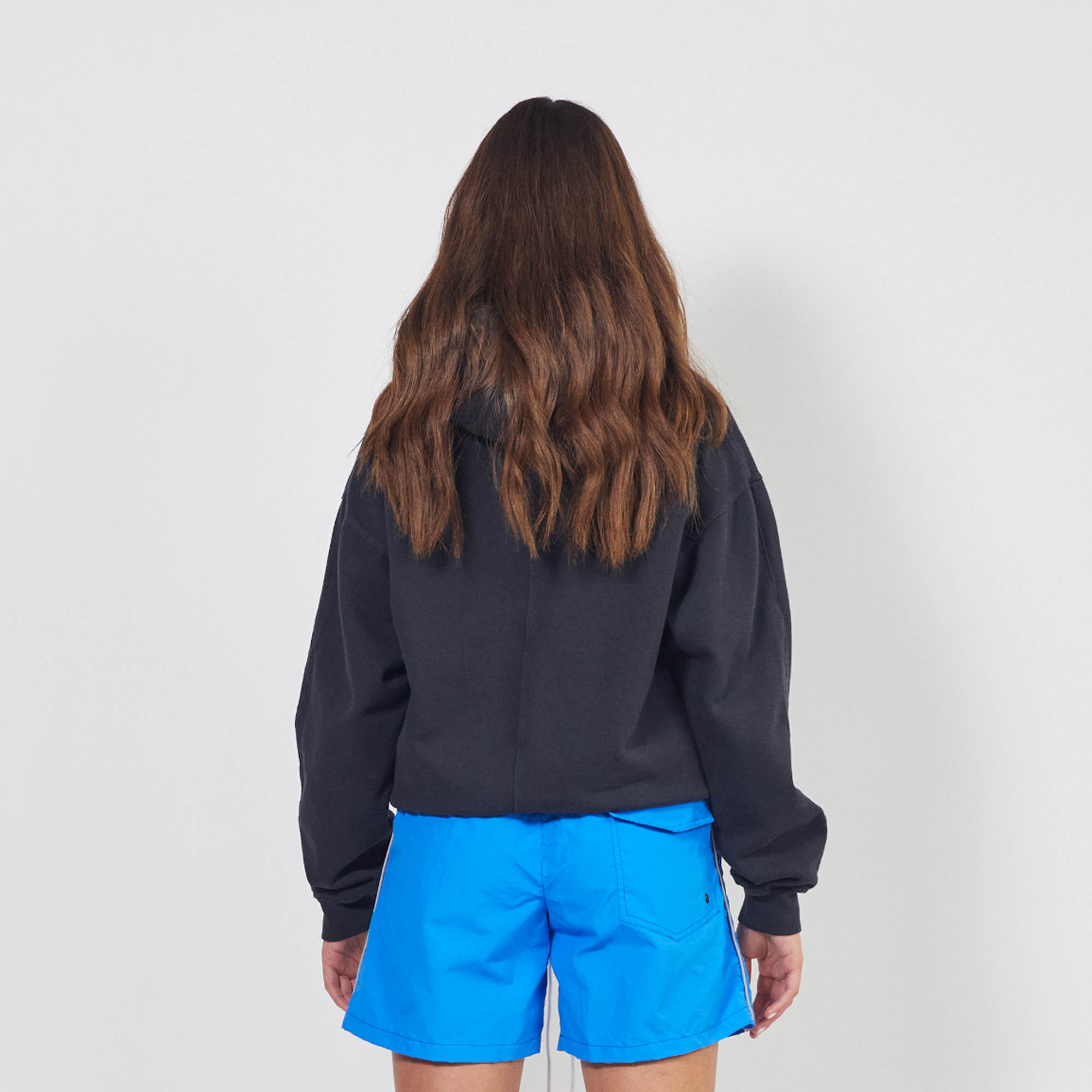 Surplus Hoodie in Washed Black